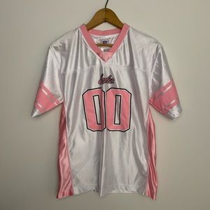 Pink Philadelphia Eagles Football Jersey